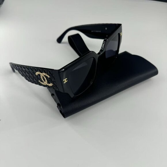 Chanel black glasses. - Picture 4 of 8